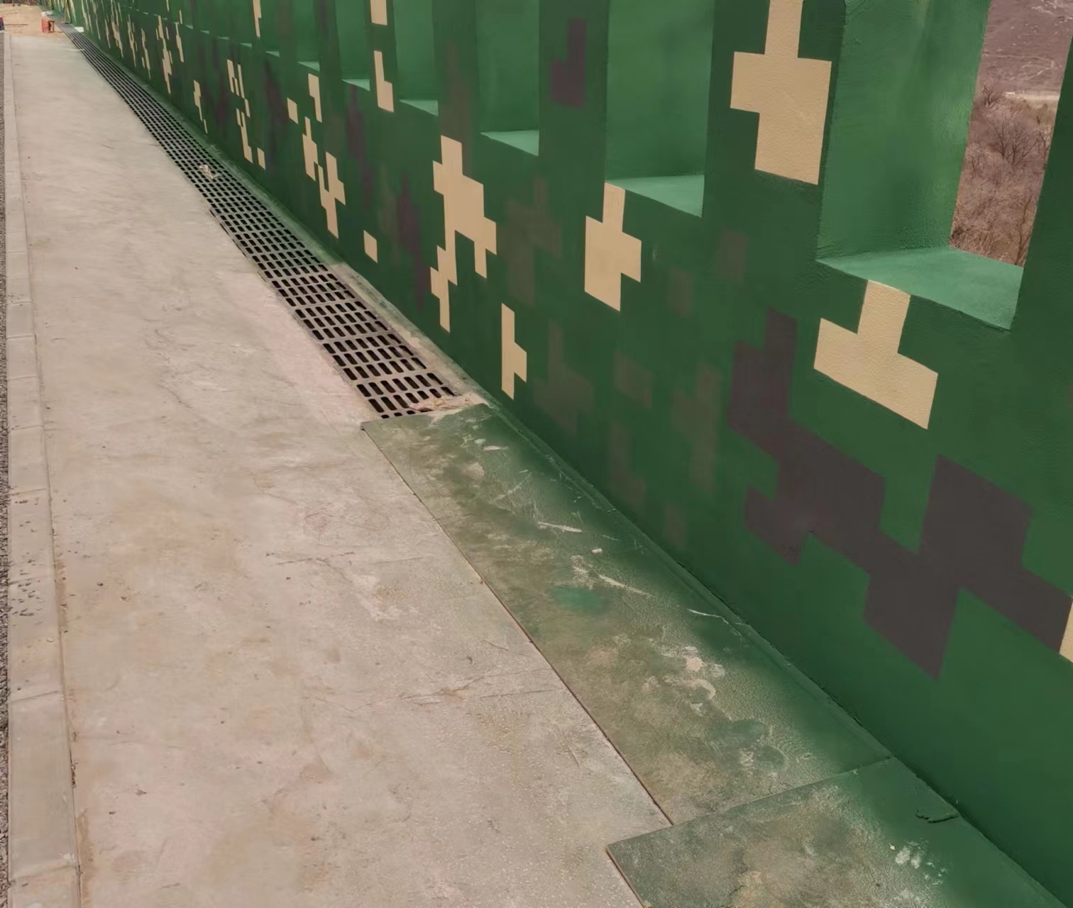 淄博围墙迷彩喷涂,数迷彩漆